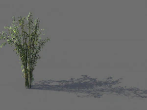 monte putuo-bambu 22 Modelo 3D