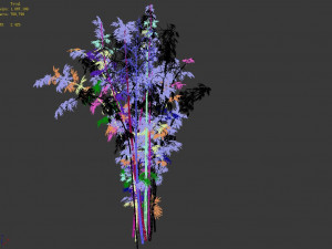 mount putuo-bamboo 22 Model 3D