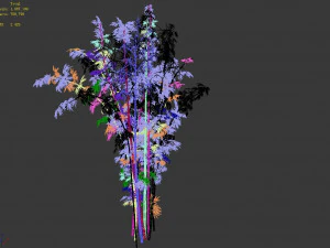 mount putuo-bamboo 22 3D Model