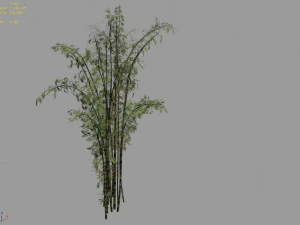 mount putuo-bamboo 23 3D Model