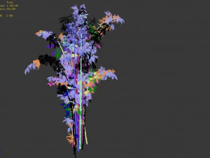 mount putuo-bamboo 23 3D Model