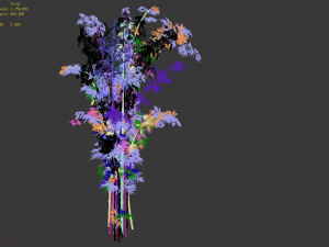 mount putuo-bamboo 24 3D Model