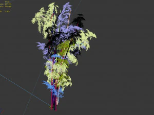 mount putuo-bamboo 26 3D Model