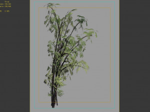 mount putuo-bamboo 27 3D मॉडल
