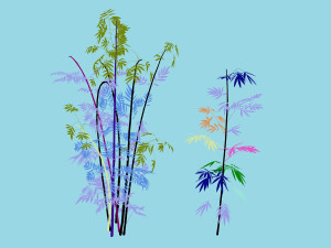 putuo mountain-bamboo 30 3Dモデル