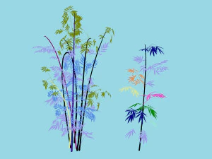 putuo mountain-bamboo 30 3D Model