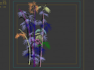 putuo mountain-bamboo 35 3D Model
