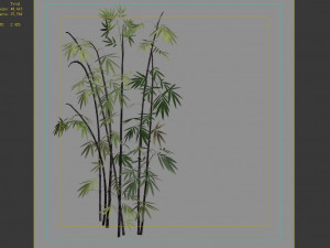 putuo mountain-bamboo 35 3D Model