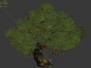 blessing-ornaments-wishing tree 12 3D मॉडल