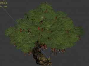 blessing-ornaments-wishing tree 12 3D Model