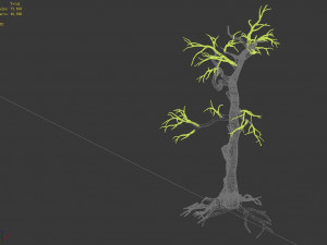 qianhui forest-difu-withered tree 004 Model 3D