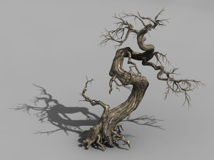 qianhui forest-difu-dead tree 005 3D Model