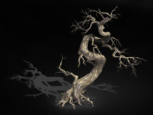 qianhui forest-difu-dead tree 005 3D Model
