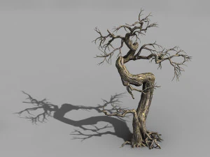 qianhui forest-difu-dead tree 006 3D Model