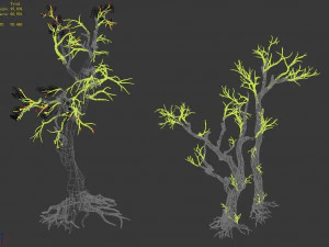 vampire-dead tree 24 3D Model