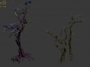 vampire-dead tree 24 3D Model