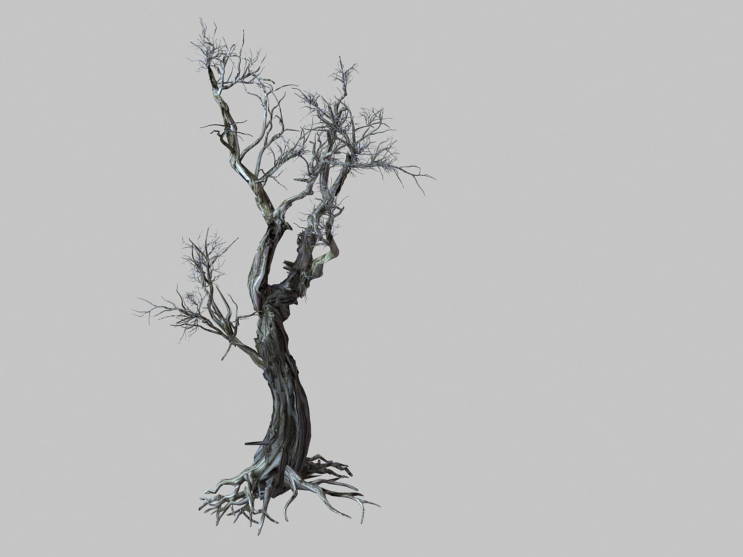 vampire-dead tree 25 3D Model .c4d .max .obj .3ds .fbx .stl .blend