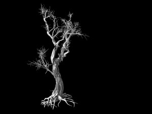 vampire-dead tree 25 Model 3D