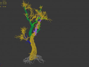 vampire-dead tree 25 Model 3D