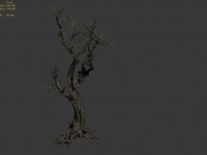 vampire-dead tree 25 Model 3D