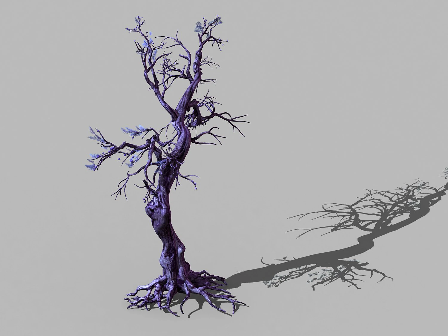 vampire-dead tree 27 3D Model .c4d .max .obj .3ds .fbx .stl .blend 