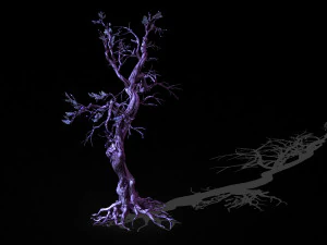 vampire-dead tree 27 3D Model