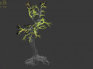 vampire-dead tree 27 3D Model