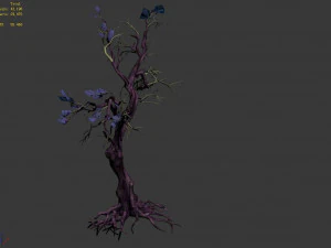 vampire-dead tree 27 3D Model