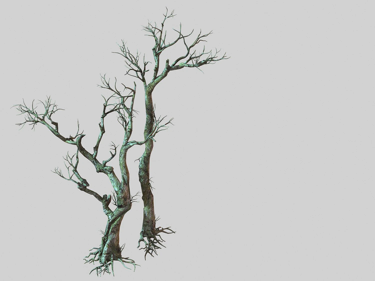 vampire-dead tree 28 3D Model .c4d .max .obj .3ds .fbx .stl .blend 