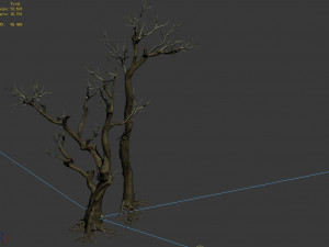 vampire-dead tree 28 3D Model