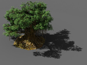 fairy trail-banyan tree 02 3D 모델