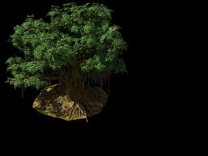 fairy trail-banyan tree 02 Modelo 3D
