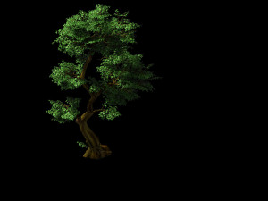 fairy trail-banyan tree 04 3D Модель