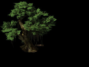 fairy forest-banyan 06 3D Model