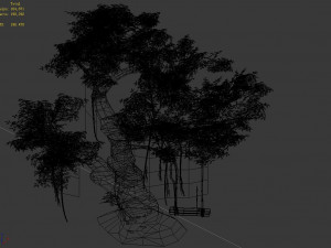 fairy forest-banyan 06 3D Model