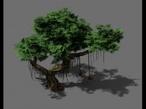 fairy trail-banyan tree 08 Model 3D