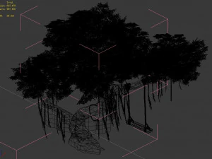 fairy trail-banyan tree 08 3D Model