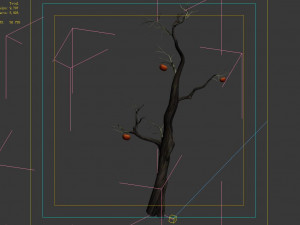 wizard forest-persimmon tree 05 3Dモデル