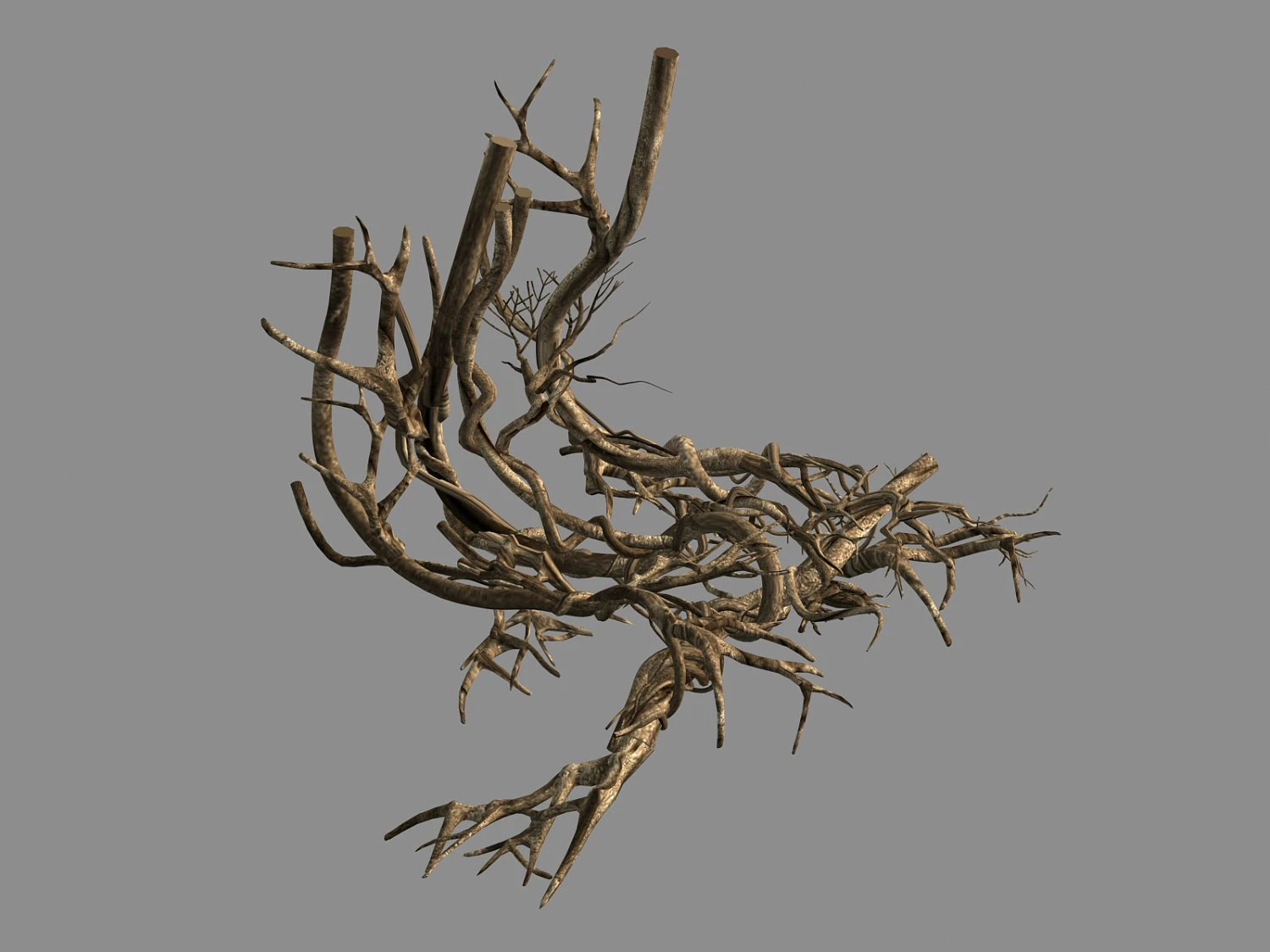 plant-green-climbing-vine 07 3D Model .c4d .max .obj .3ds .fbx .stl .blend 