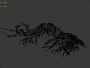 plant-forest-dead tree 119 3D Model