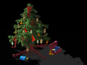 china-christmas tree 12 3D 模型
