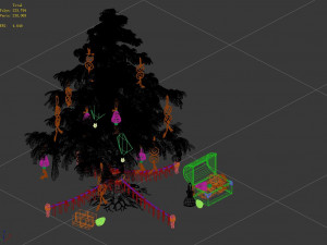 china-christmas tree 12 3D 模型