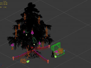 china-christmas tree 12 3D Model