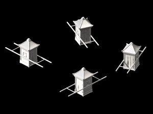 east city-sedan 3D Model