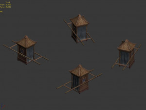 east city-sedan 3D Model