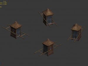 east city-sedan 3D Model