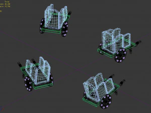 shield car 26 3D Model