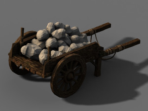 rail-fuel-coal cart 12 Modelo 3D