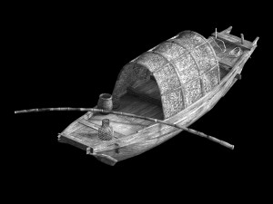 beach-coast-fishing boat 02 Modèle 3D