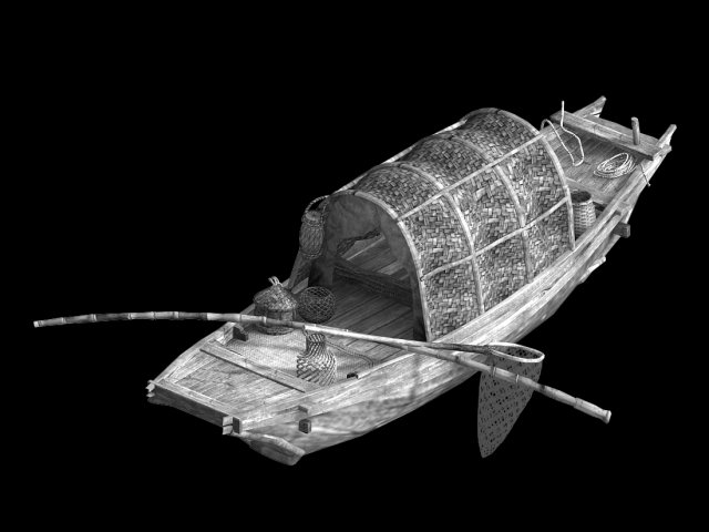 Fishing Boat - 01 - 3D model